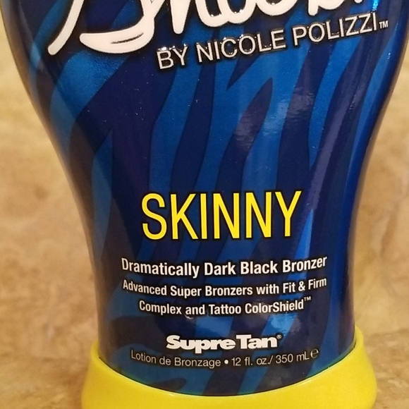 Supre Snooki Skinny Dark Black Tanning Bed Lotion - 12oz - Picture 2 of 2